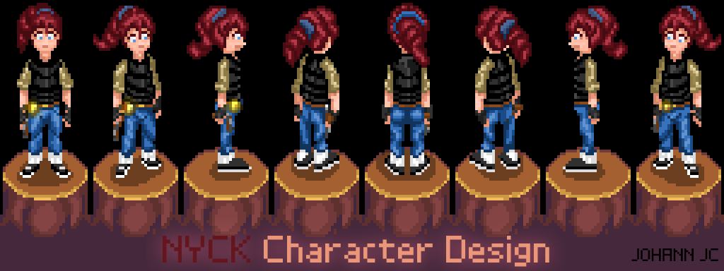 Nyck - Character Design